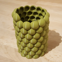 Small Customizable Sphere Tube / Cup 3D Printing 255203
