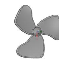propeller screw for toys 3d-print and cnc - Thumbnail 6