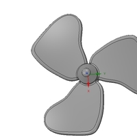 propeller screw for toys 3d-print and cnc - Thumbnail 7