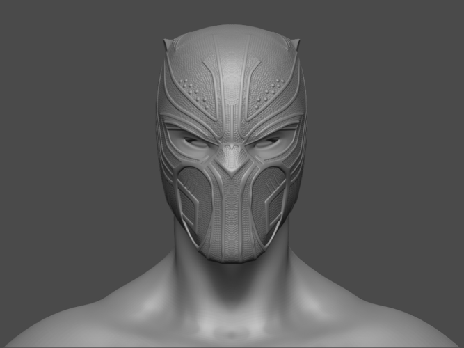 Killmonger Golden Jaguar - Fan Art for cosplay 3D print model 3D Print 255229