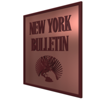 Daredevil building sign 3D print model - Thumbnail 2