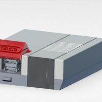 Small Bertendo NES case for RaspberryPi 1 3D Printing 25527
