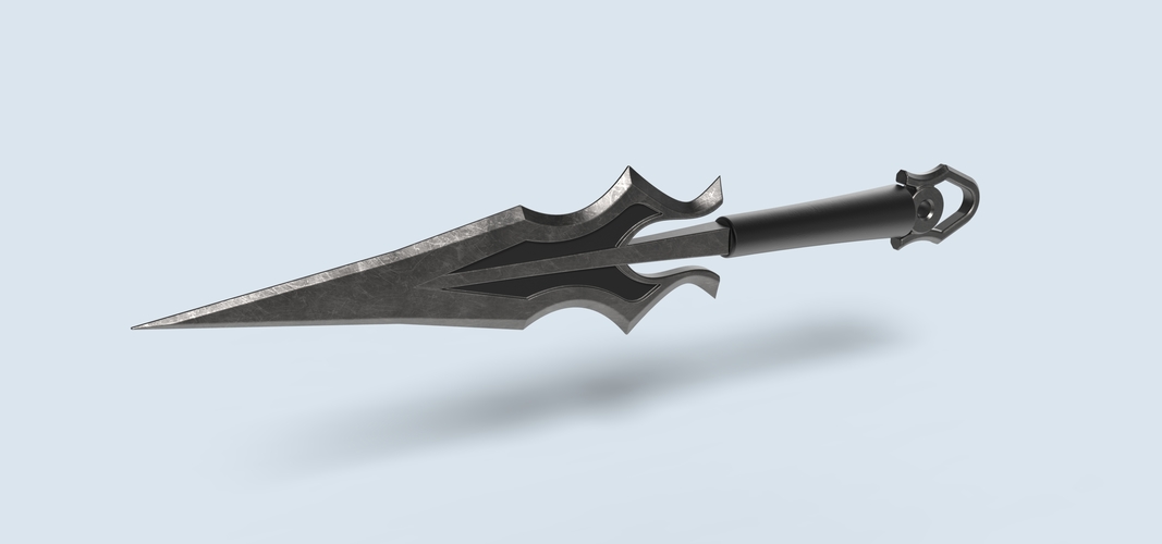 Scorpion kunai from the game Mortal Kombat X