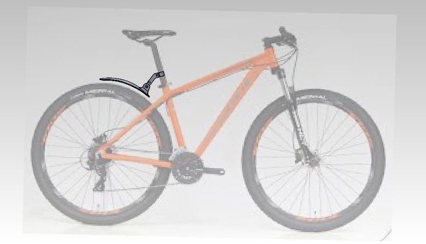 Bicycle back fender 3D Print 255397