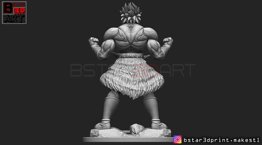 Broly version 01 from Broly movie 2019 3D Print 255425
