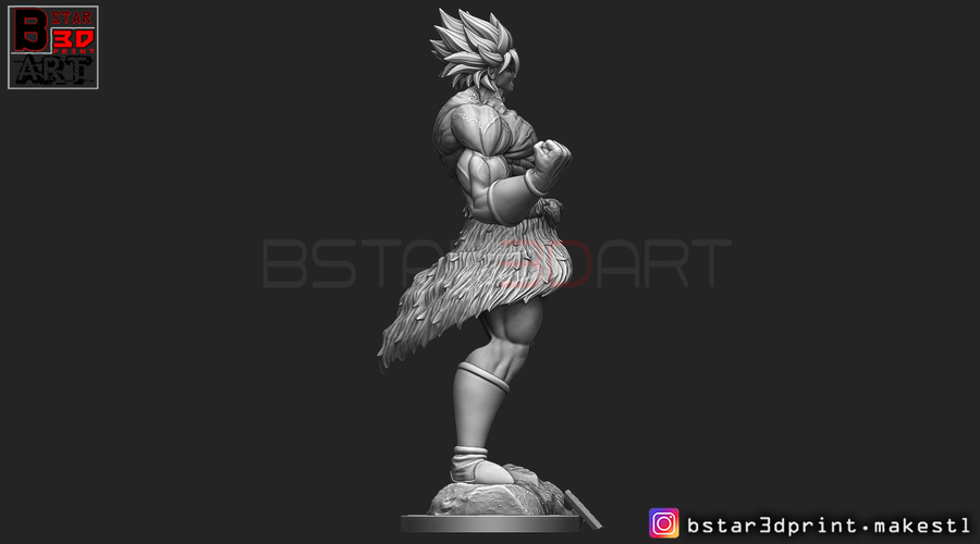 Broly version 01 from Broly movie 2019 3D Print 255427