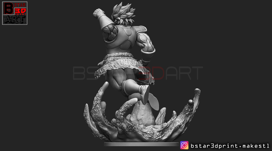 Broly version 02 from Broly movie 2019 3D Print 255435