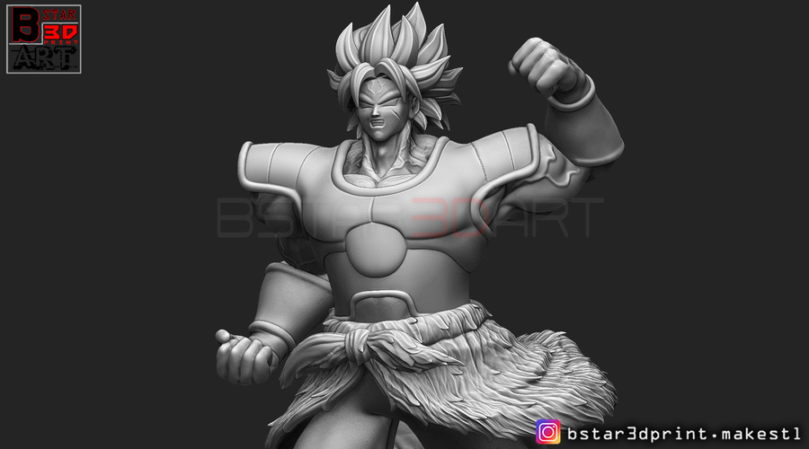 Broly version 02 from Broly movie 2019 3D Print 255441