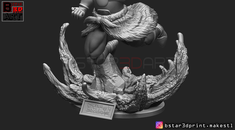 Broly version 02 from Broly movie 2019 3D Print 255443