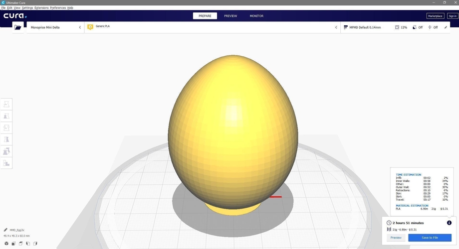 Egg Toy for Parrots and other Pets 3D Print 255479