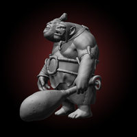 Dota 2 Fanart Ogre Magi 3D print model - Thumbnail 3
