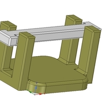 kitchen table napkin holder for outside garden real 3D printing  - Thumbnail 4
