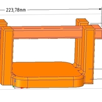 kitchen table napkin holder for outside garden real 3D printing  - Thumbnail 11