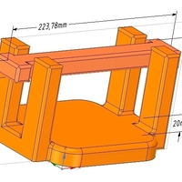 kitchen table napkin holder for outside garden real 3D printing  - Thumbnail 12
