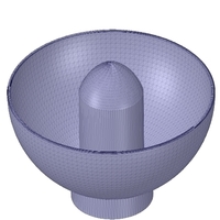 3 tier Flower pot Vase container tower decor 3D print and cnc - Thumbnail 12