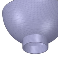 3 tier Flower pot Vase container tower decor 3D print and cnc - Thumbnail 13