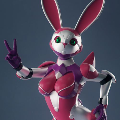 Sexy Space Bunny Girl  3D Print 255615