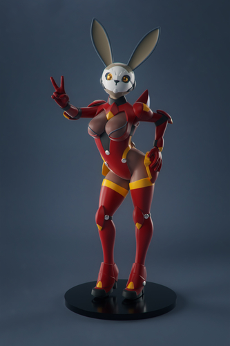 Sexy Space Bunny Girl  3D Print 255627