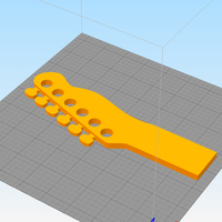 GUITAR NECK WALL DECORATION  SET OF 5 MODELS  - Thumbnail 4