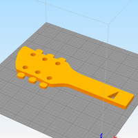 GUITAR NECK WALL DECORATION  SET OF 5 MODELS  - Thumbnail 5