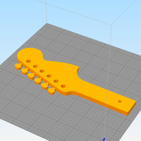 GUITAR NECK WALL DECORATION  SET OF 5 MODELS  - Thumbnail 7