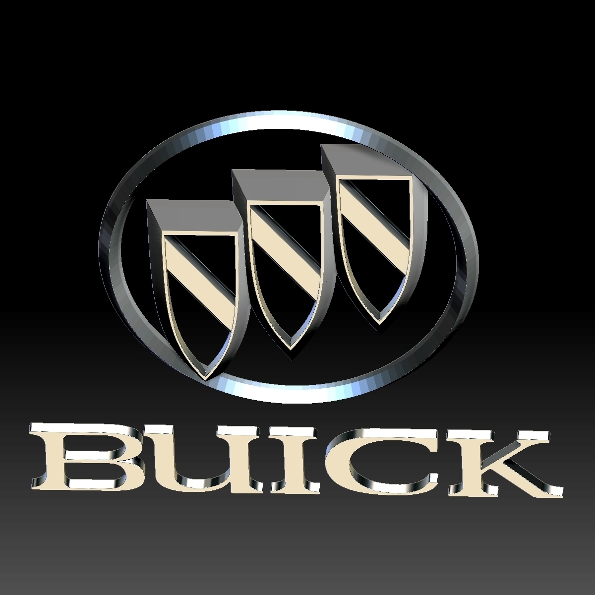 Buccellati Logo - 3D Print Model by 3d_logoman