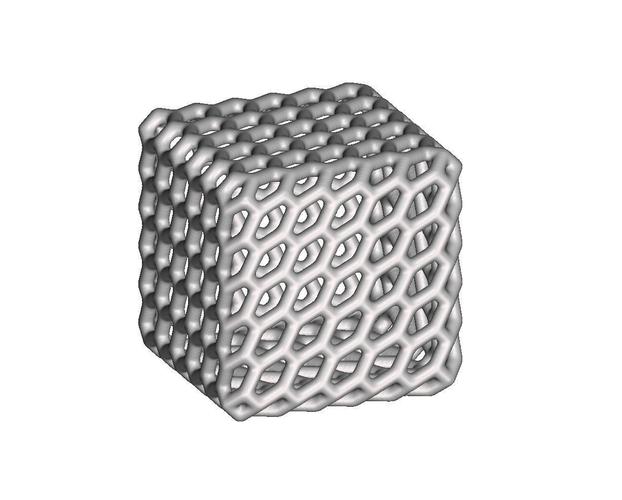 Patterned Cube 3D Print 255765