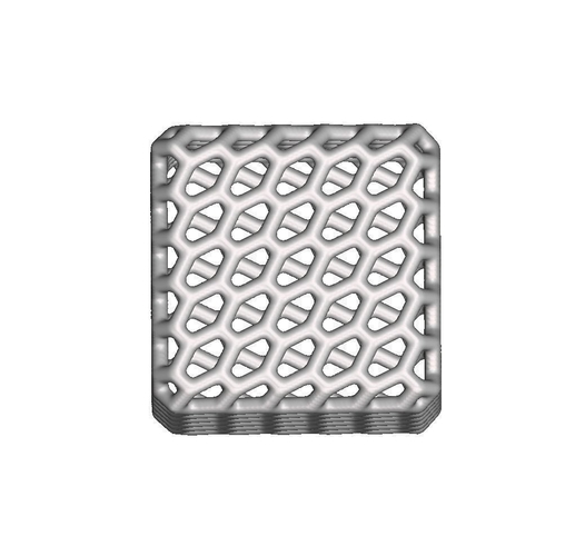 Patterned Cube 3D Print 255766
