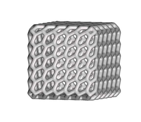 Patterned Cube 3D Print 255767