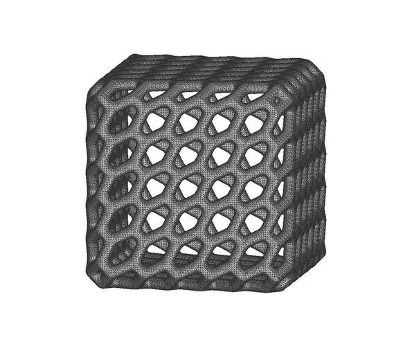 Patterned Cube 3D Print 255768