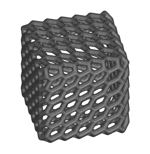 Patterned Cube 3D Print 255769