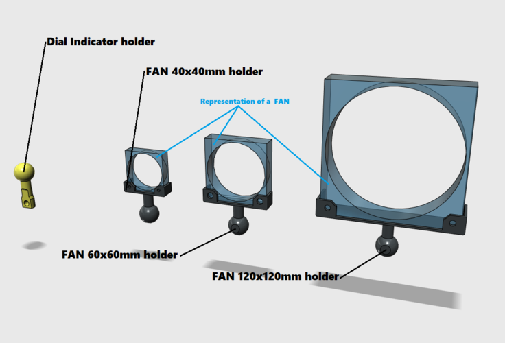 Universal Bracket 3D Print 255777