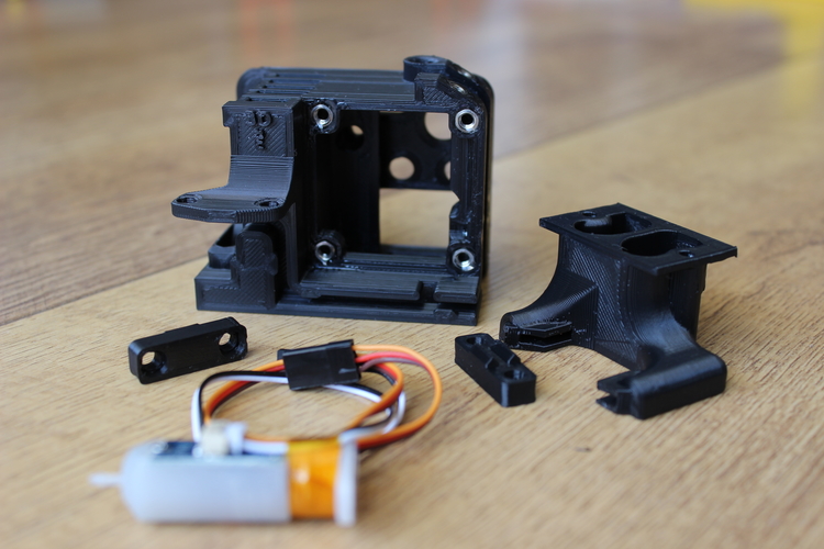 ENDER 3 EXTRUDER COVER COOLING AND MOUNT FOR BL TOUCH (3D TOUCH) 3D Print 255804