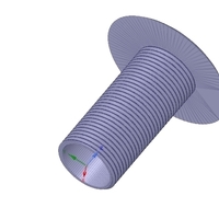 Marine Boat Thru Hull Fitting Connector neck12 3d-print - Thumbnail 4