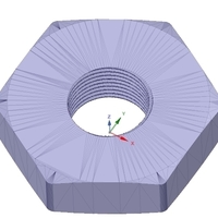 Marine Boat Thru Hull Fitting Connector neck12 3d-print - Thumbnail 5