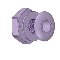 Marine Boat Thru Hull Fitting Connector neck12 3d-print - Thumbnail 8
