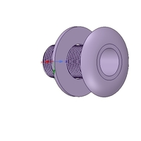 Marine Boat Thru Hull Fitting Connector neck12 3d-print - Thumbnail 9