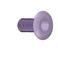 Marine Boat Thru Hull Fitting Connector neck12 3d-print - Thumbnail 10