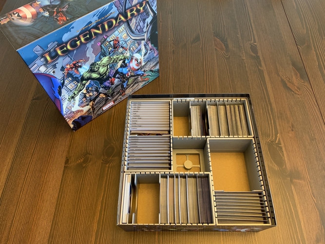 Marvel Legendary Board Game Organizer