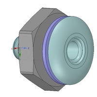 Marine Boat Thru Hull Fitting Connector 1 inch Hose - Thumbnail 8