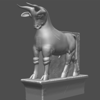Small Bull of Persepolis 3D Printing 255971