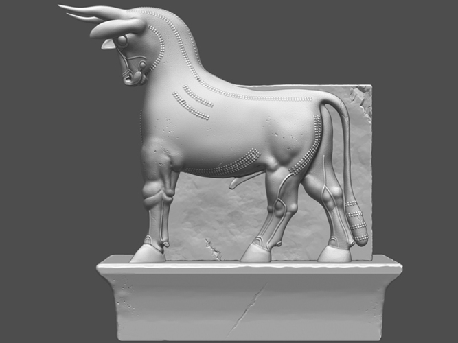 Bull of Persepolis 3D Print 255972