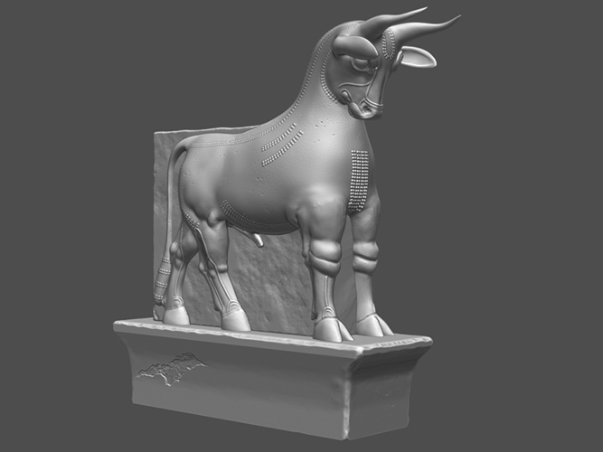 Bull of Persepolis 3D Print 255973