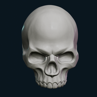 Stylized Skull - Thumbnail 3