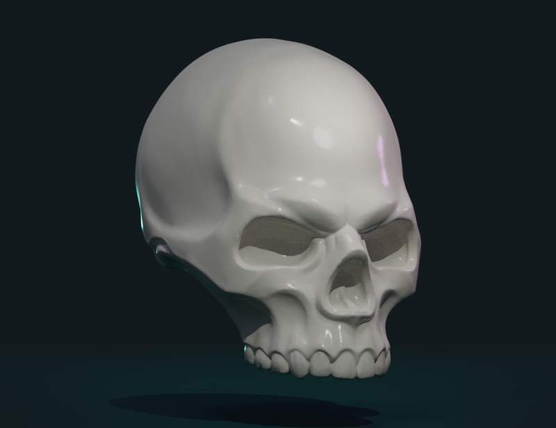 Stylized Skull