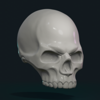 Stylized Skull - Thumbnail 6