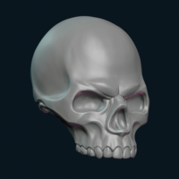Stylized Skull - Thumbnail 7