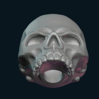 Stylized Skull - Thumbnail 13