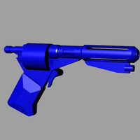 Logans Run Revolver Laser Blaster Prop Replica  - Thumbnail 8
