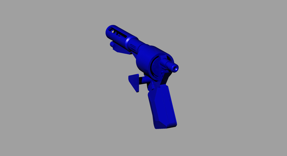 Logans Run Revolver Laser Blaster Prop Replica  3D Print 256069
